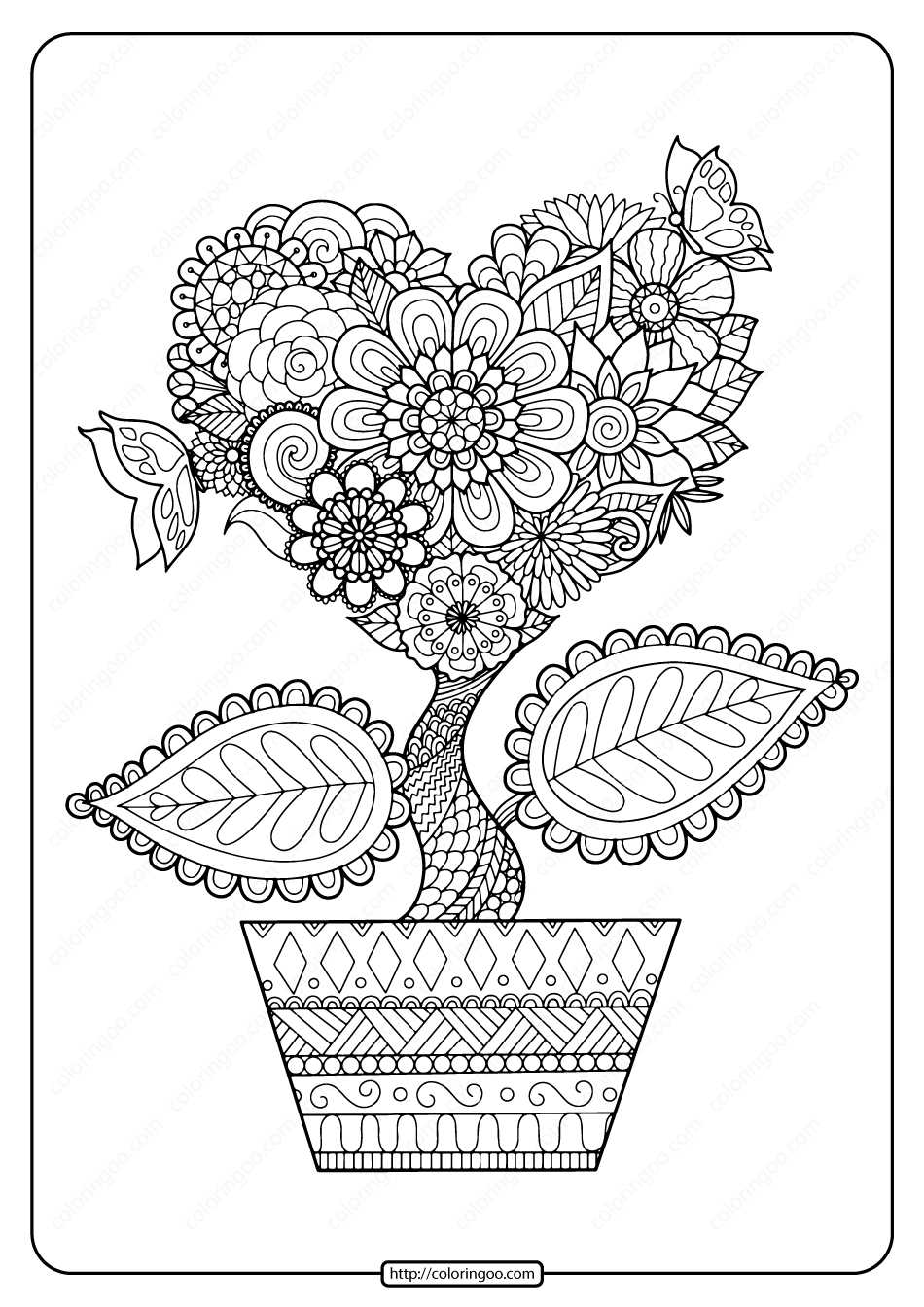 Heartfelt Coloring Pages Printable 12