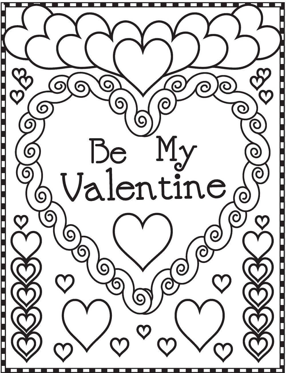 Heartfelt Coloring Pages Printable 30