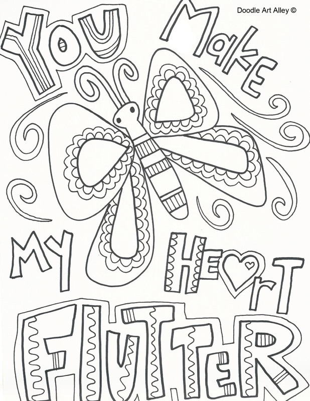 Heartfelt Coloring Pages Printable 4