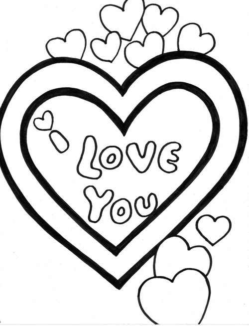 Heartfelt Coloring Pages Printable 5