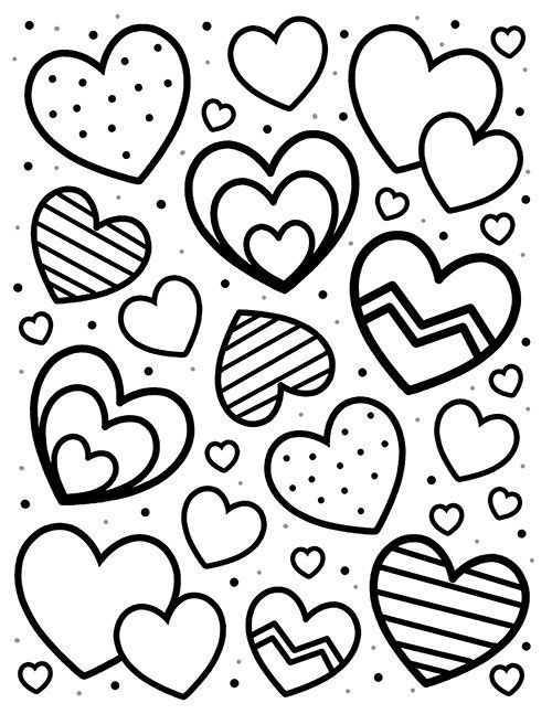 Heartfelt Coloring Pages Printable 9