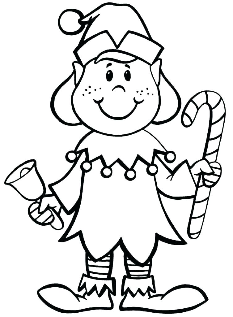 Mischievous Elf On The Shelf Coloring Pages Printable 13