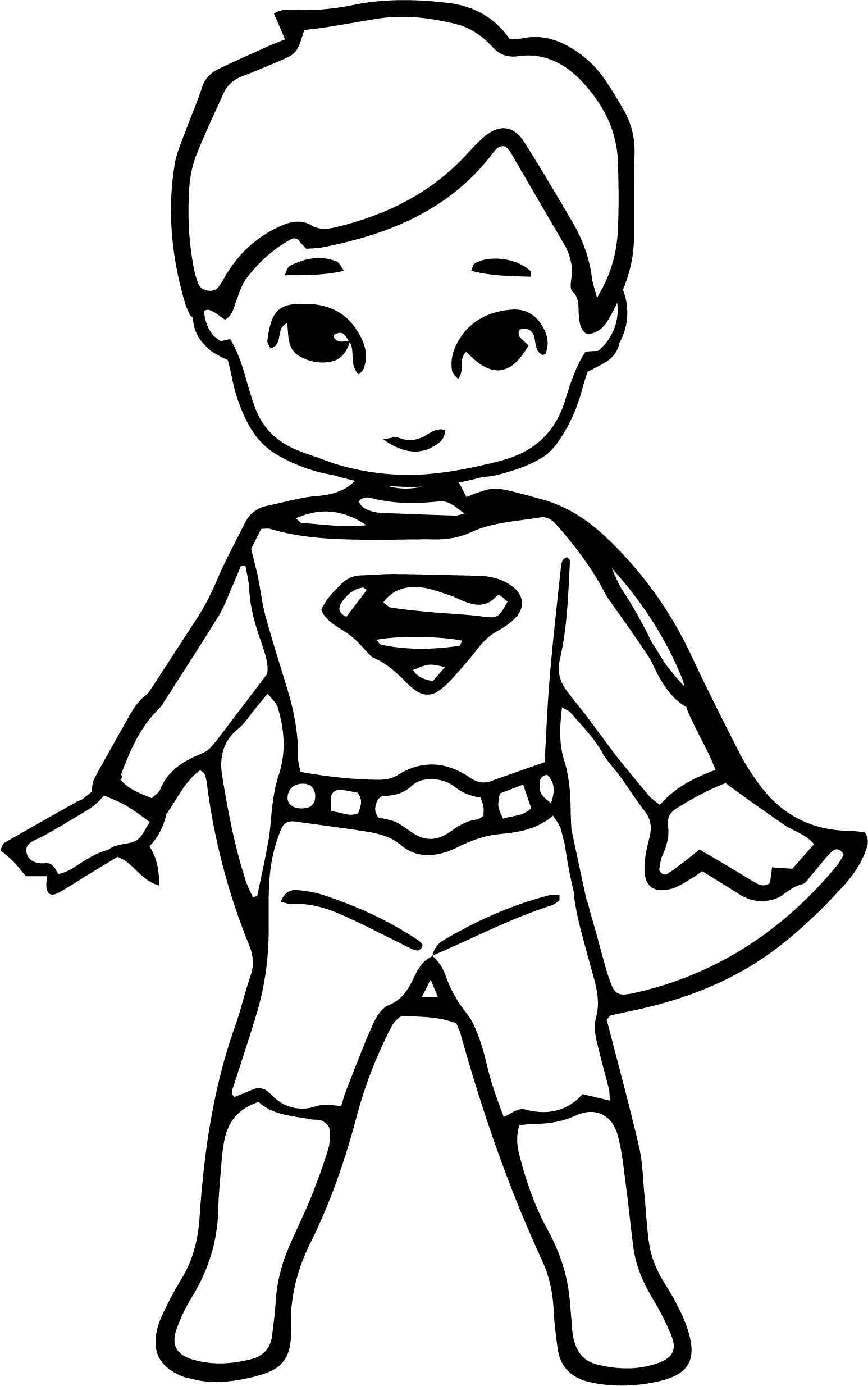 Powerful Superhero Coloring Pages Printable 15