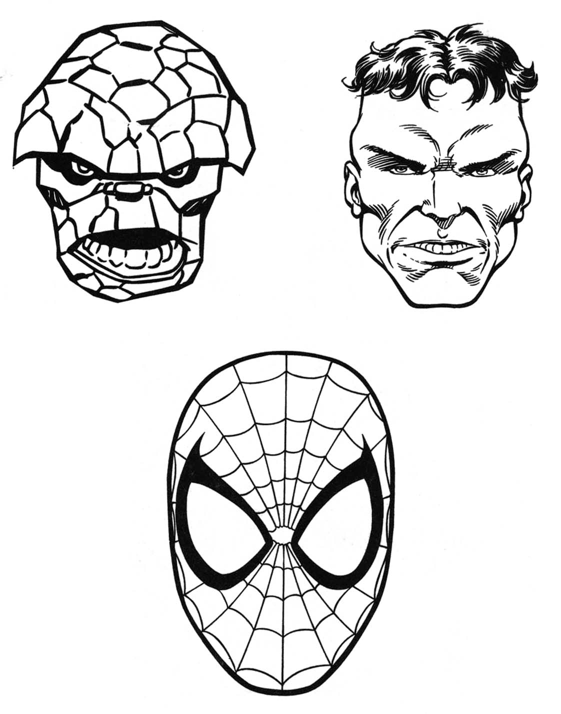 Powerful Superhero Coloring Pages Printable 21