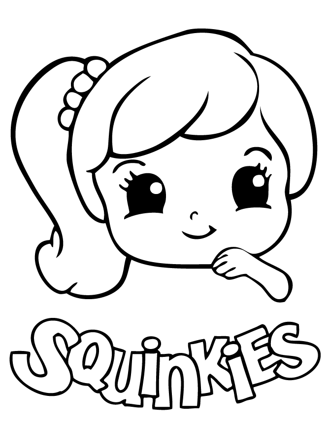 30 Cute and Easy Coloring Pages Printable 12