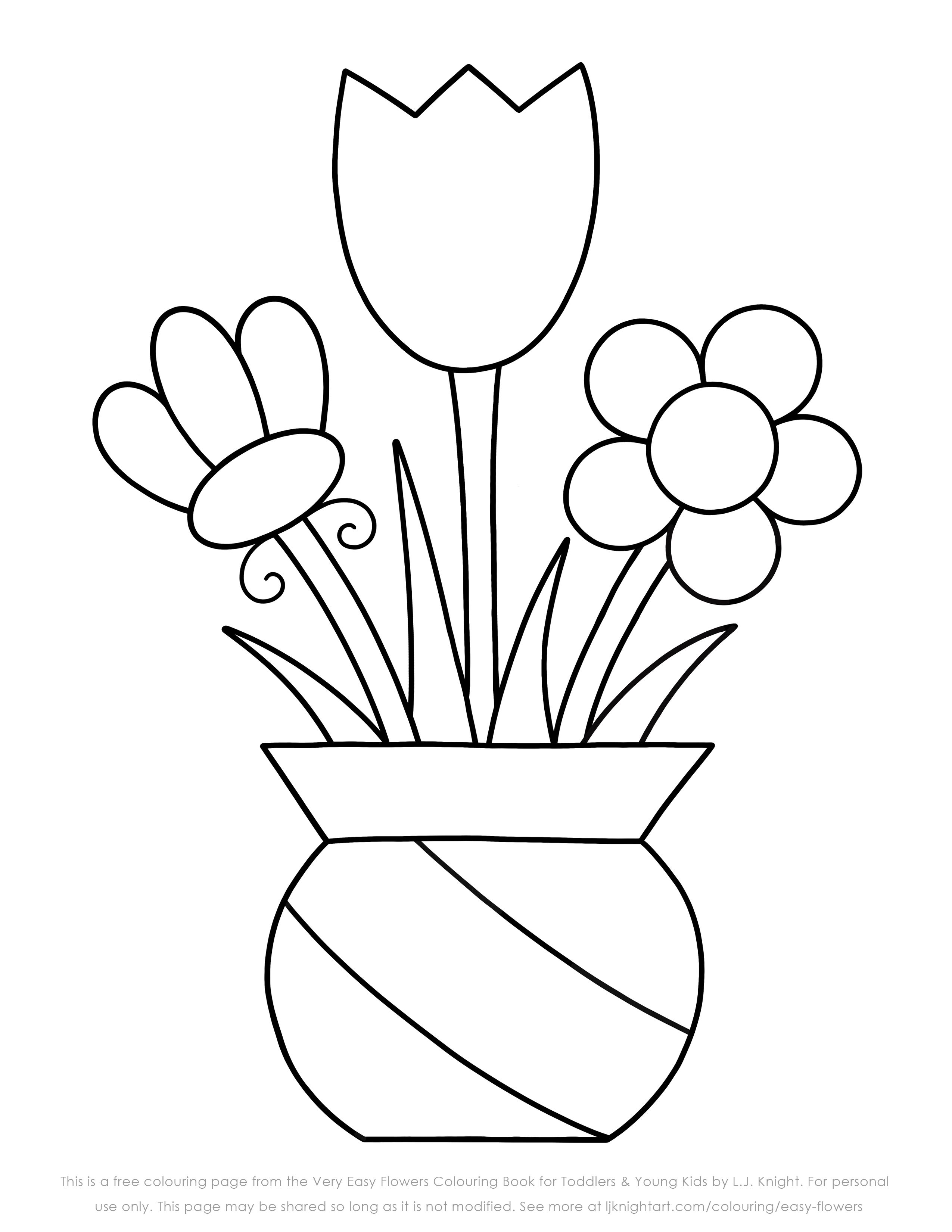 30 Cute and Easy Coloring Pages Printable 14