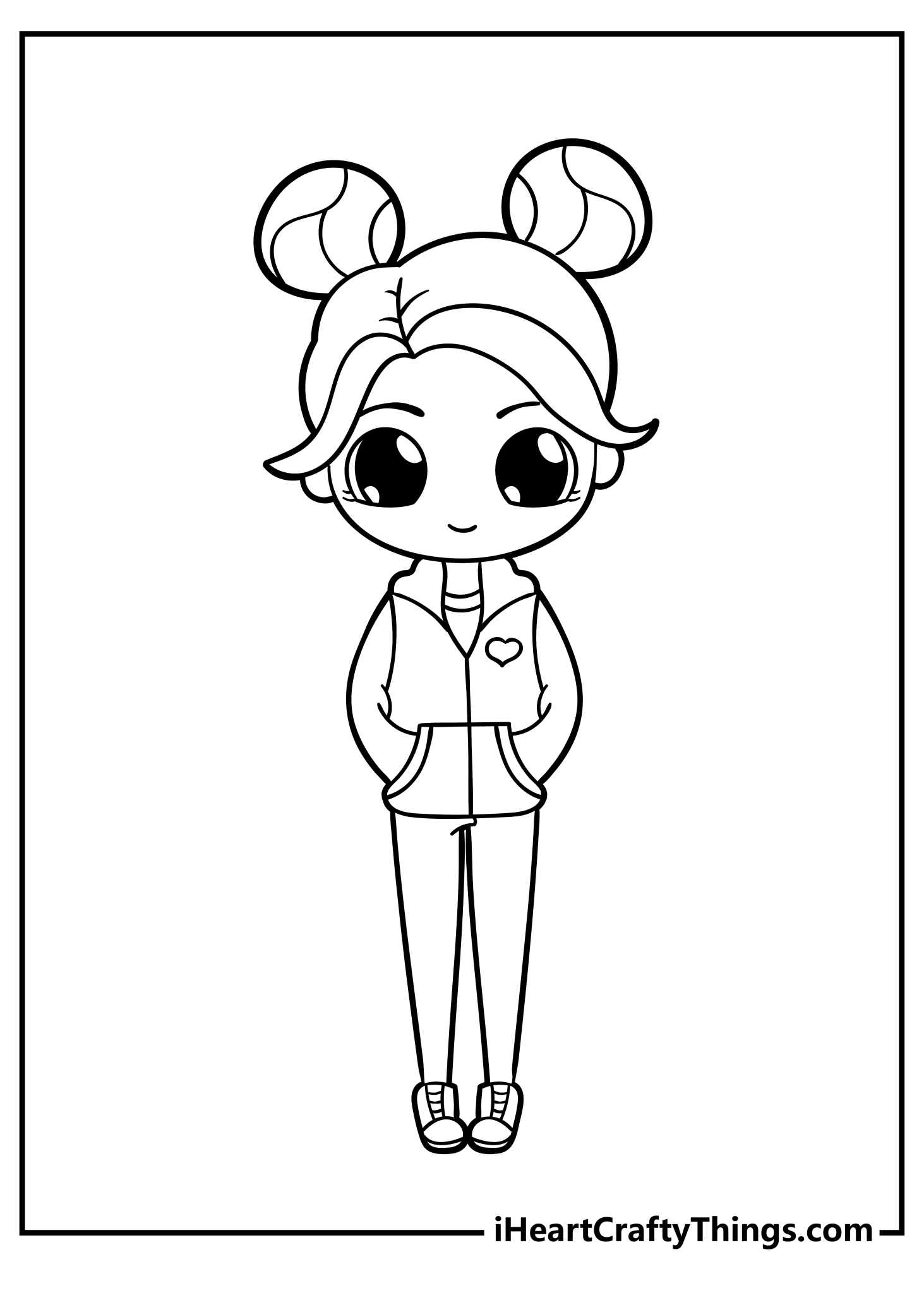 30 Cute and Easy Coloring Pages Printable 31