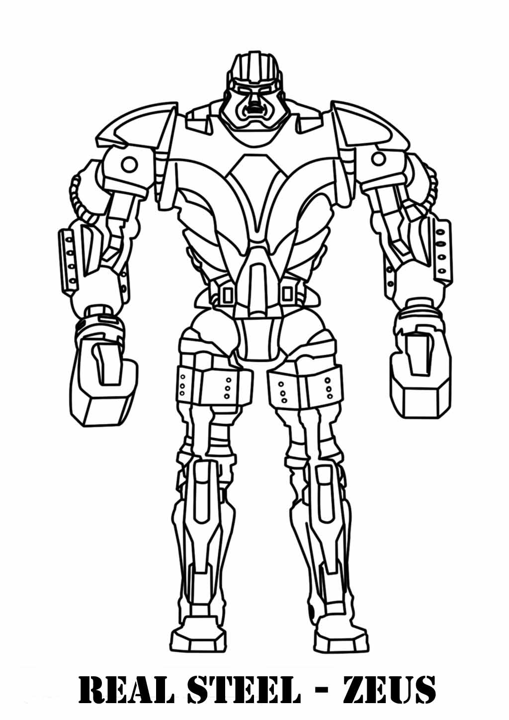 30 Futuristic Robots Coloring Pages Printable 28