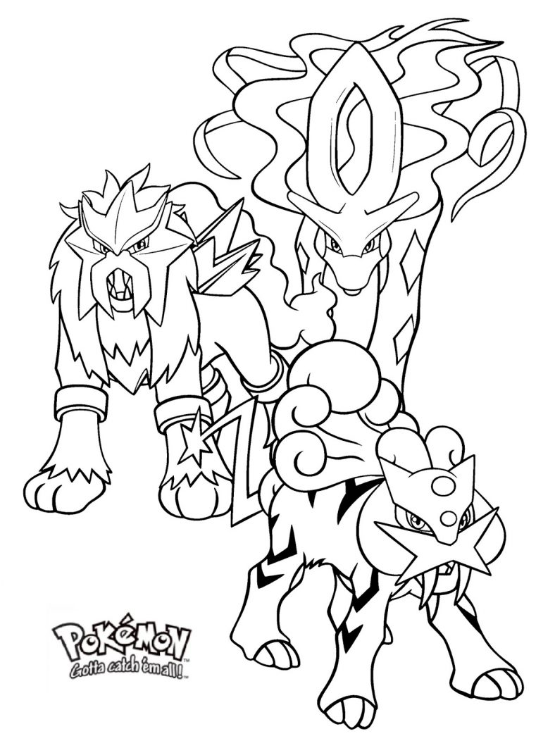 30 Legendary Pokemon Coloring Pages Printable 16