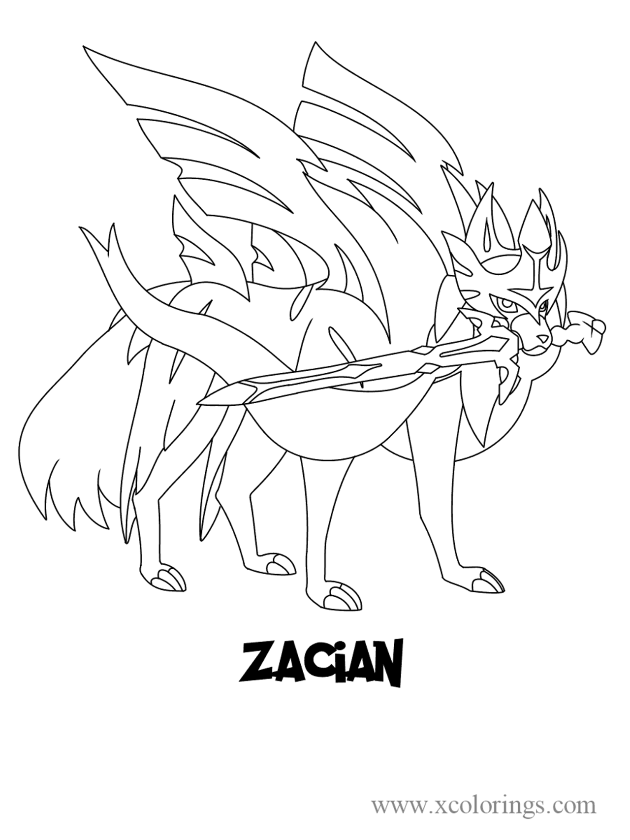 30 Legendary Pokemon Coloring Pages Printable 21