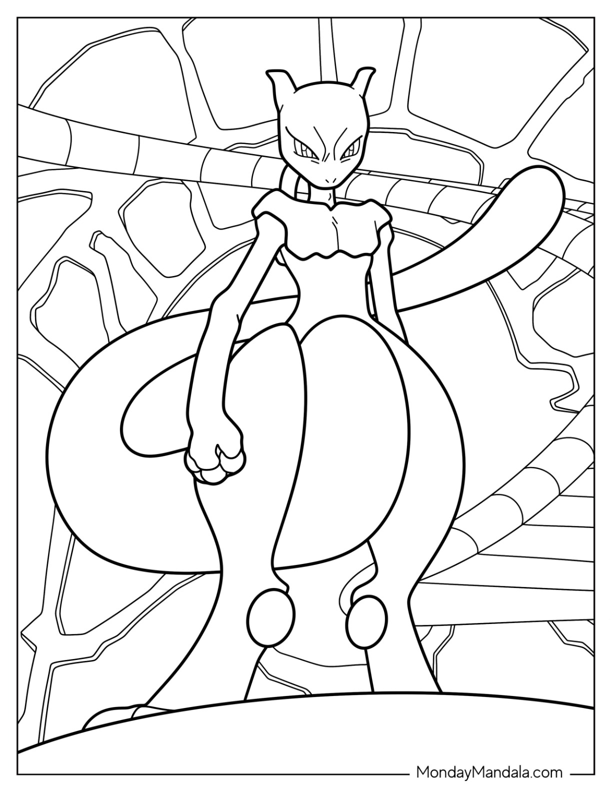 30 Legendary Pokemon Coloring Pages Printable 27