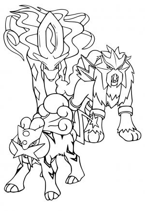 30 Legendary Pokemon Coloring Pages Printable 28