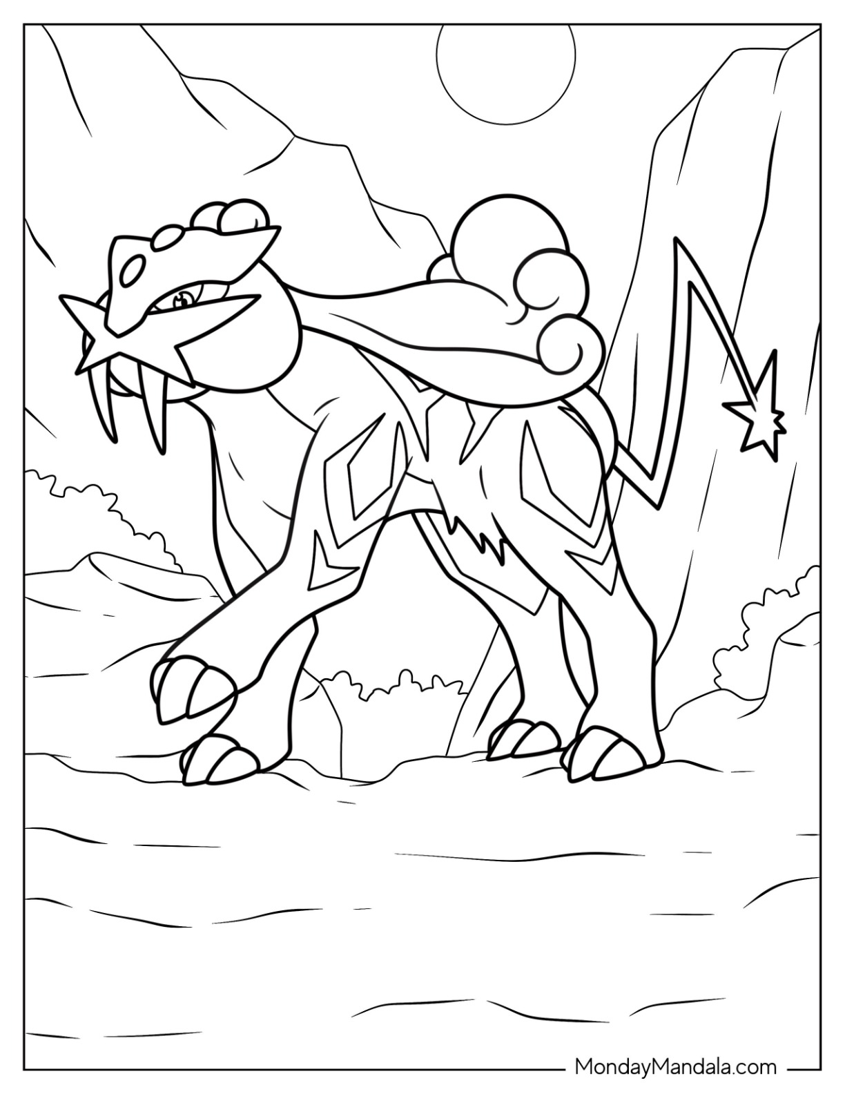 30 Legendary Pokemon Coloring Pages Printable 29