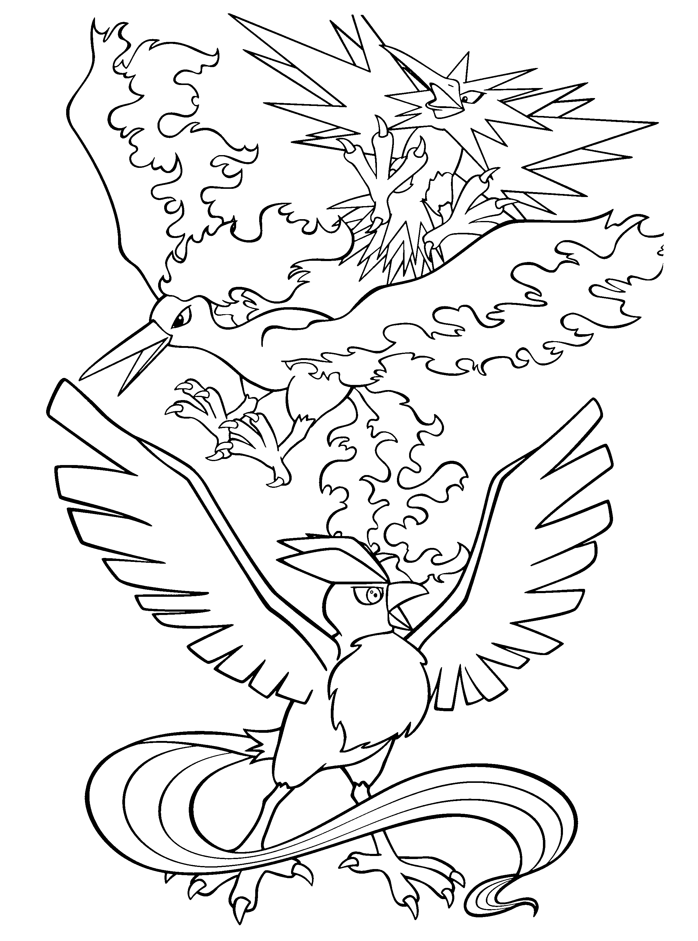 30 Legendary Pokemon Coloring Pages Printable 3