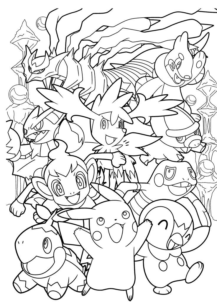 30 Legendary Pokemon Coloring Pages Printable 33