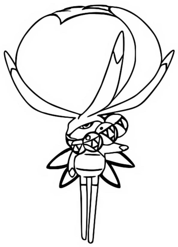 30 Legendary Pokemon Coloring Pages Printable 34