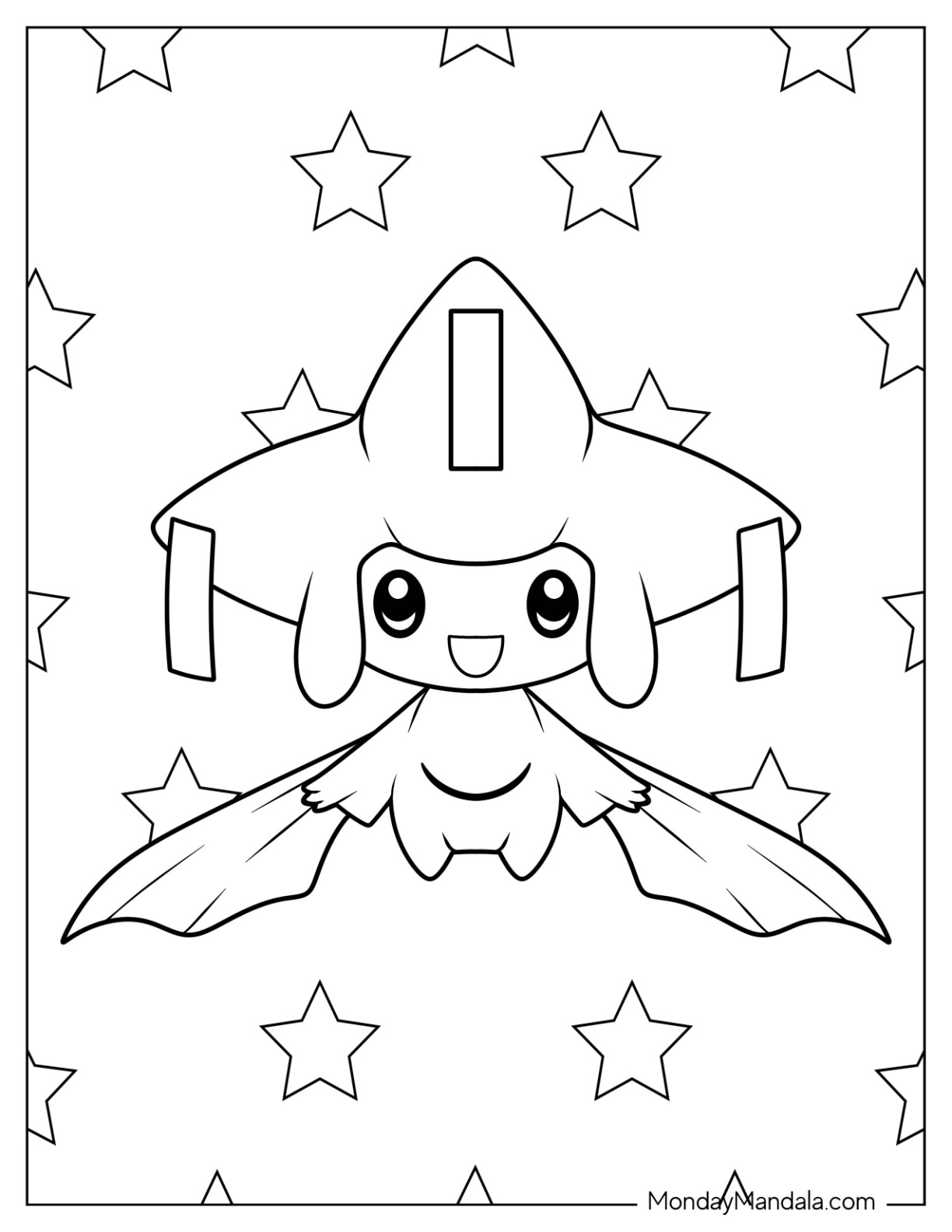 30 Legendary Pokemon Coloring Pages Printable 4