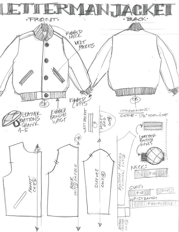 30 Stylish Jacket Template Printable 3