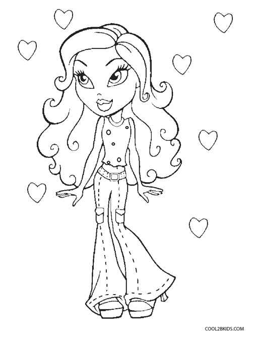 30 Sweet Baddie Coloring Pages Printable 20