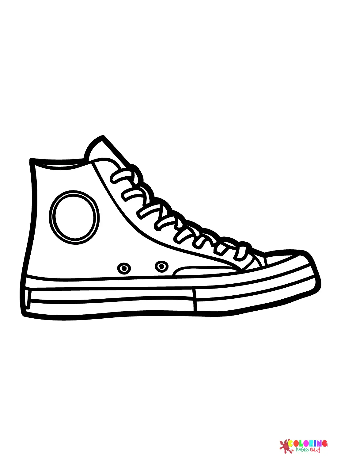 30 Trendy Nike Sneaker Coloring Pages Printable 14