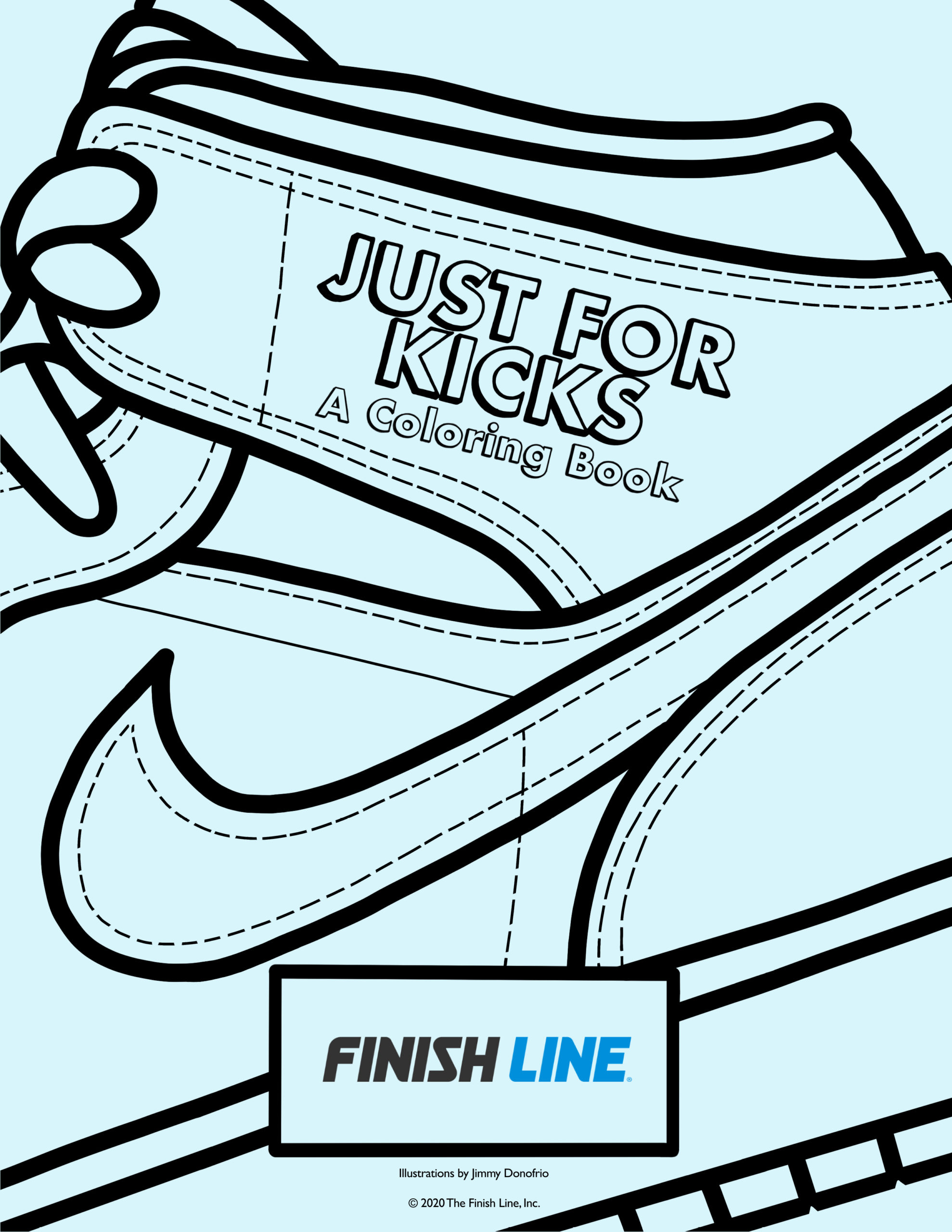 30 Trendy Nike Sneaker Coloring Pages Printable 28