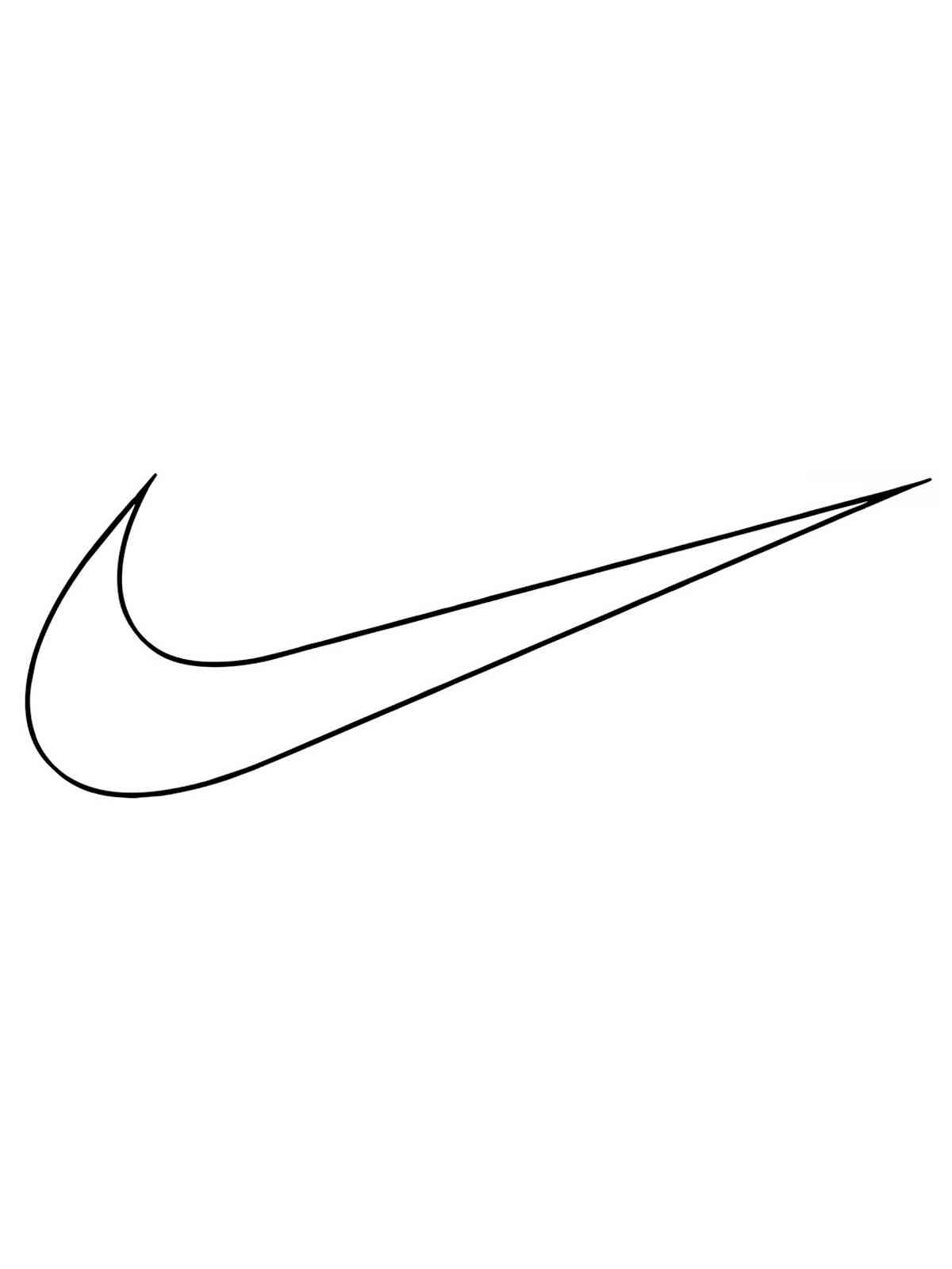 30 Trendy Nike Sneaker Coloring Pages Printable 6