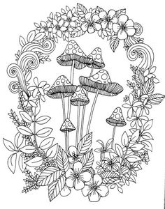 31 Cute Mushroom Frog Coloring Pages Printable 20