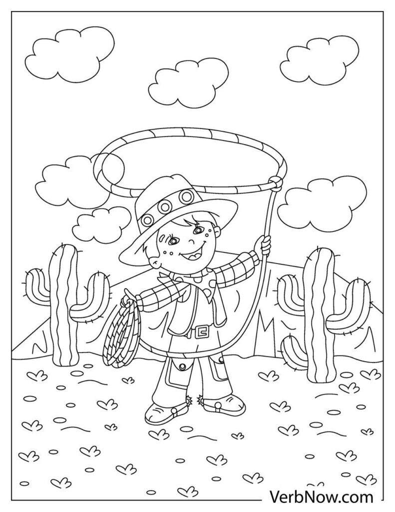 31 Desert Coloring Pages Printable 13