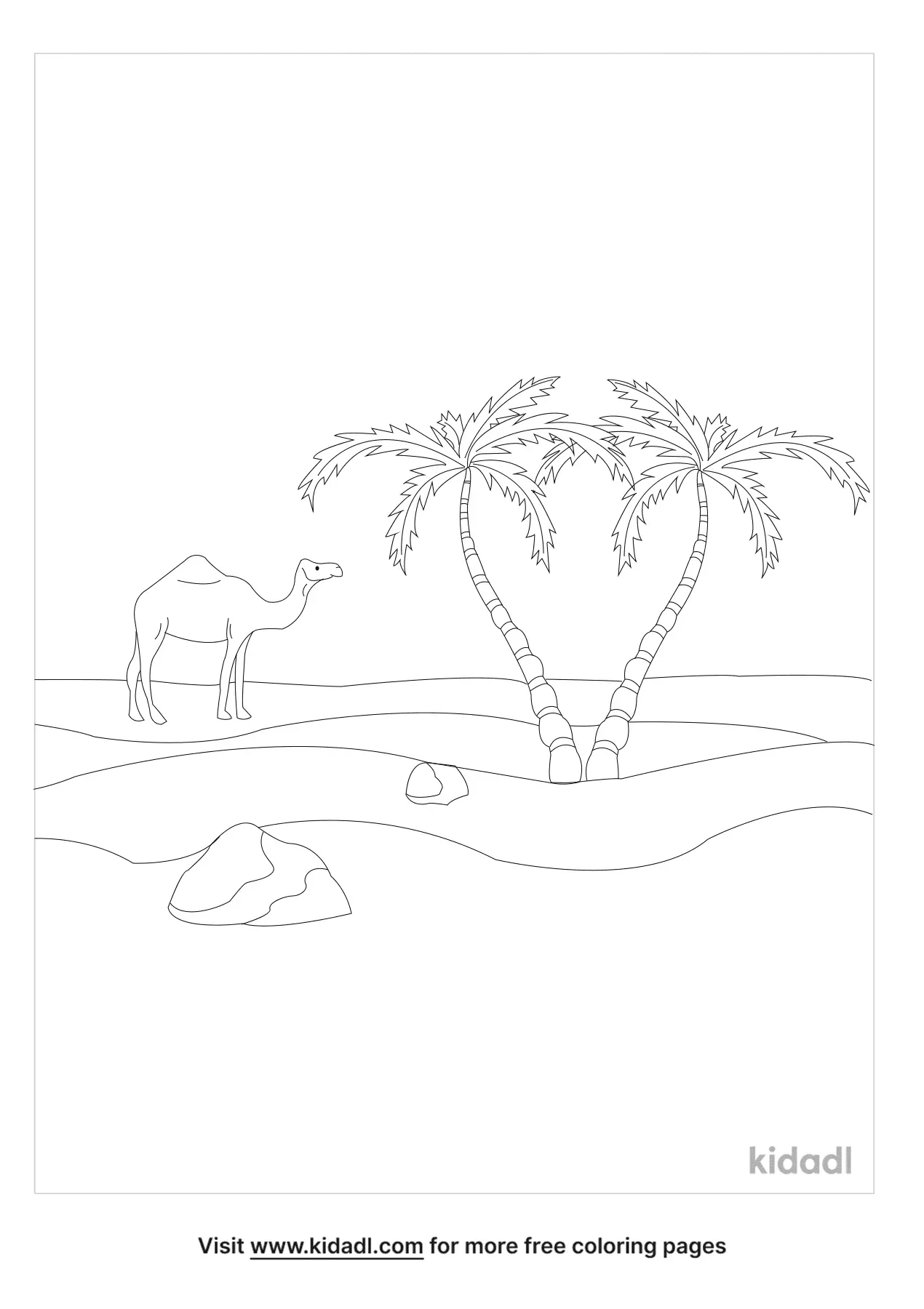 31 Desert Coloring Pages Printable 17