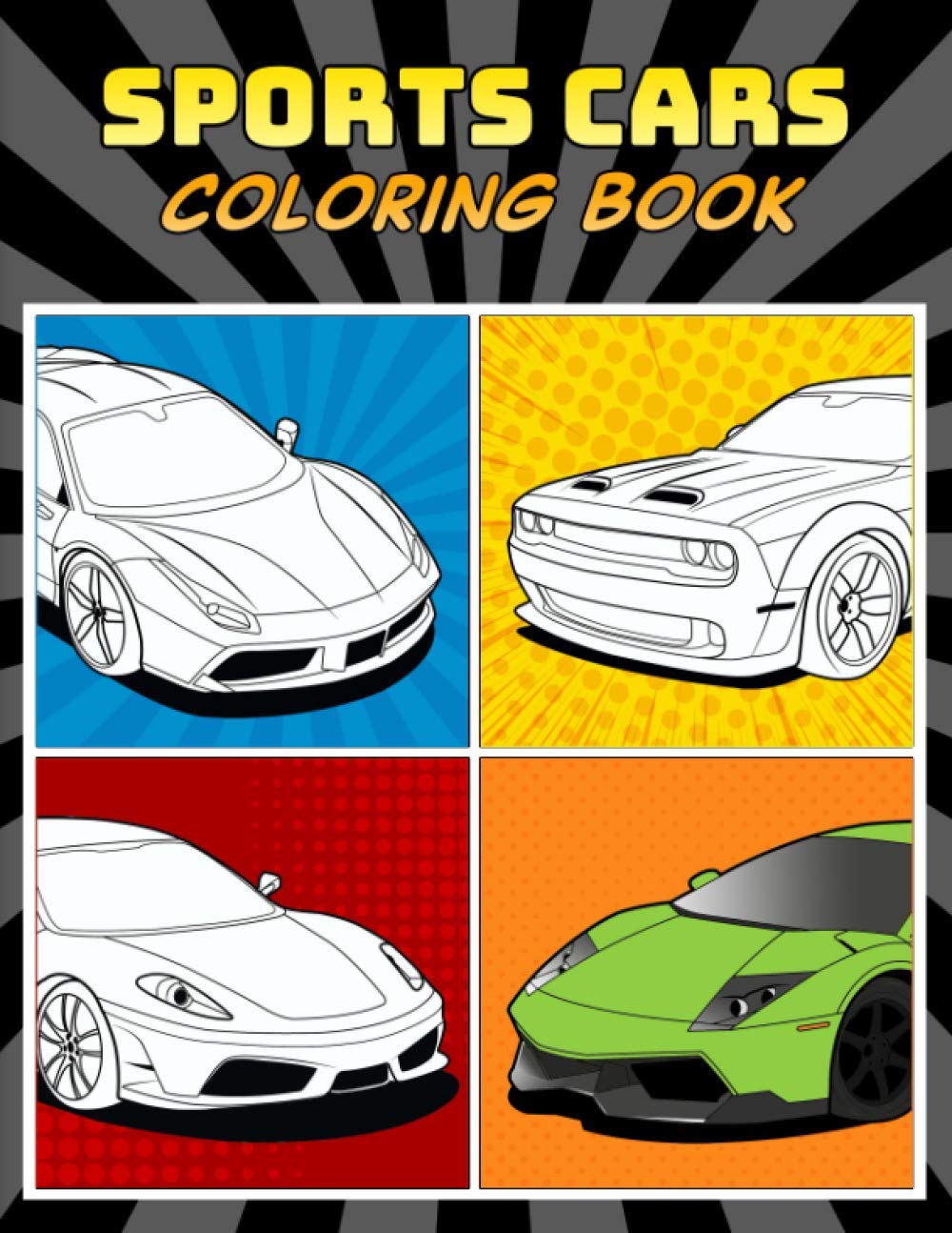 31 Dodge Challenger Hellcat Coloring Pages Printable 4