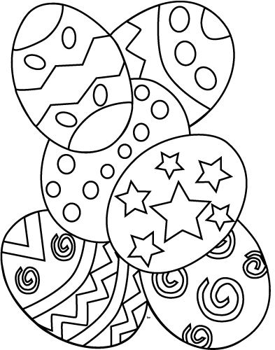 31 Easter Coloring Pages for Adults Printable 13