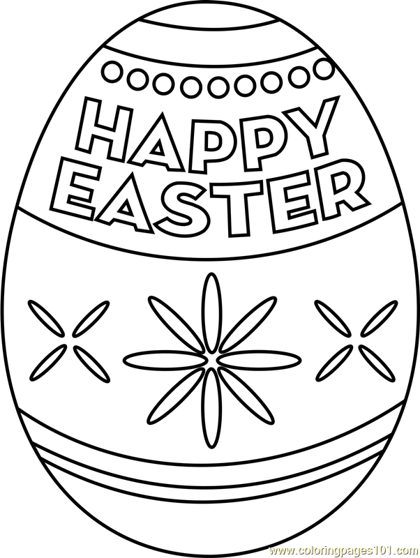 31 Easter Coloring Pages for Adults Printable 19