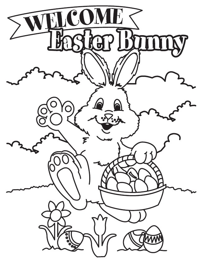 31 Easter Coloring Pages for Adults Printable 21