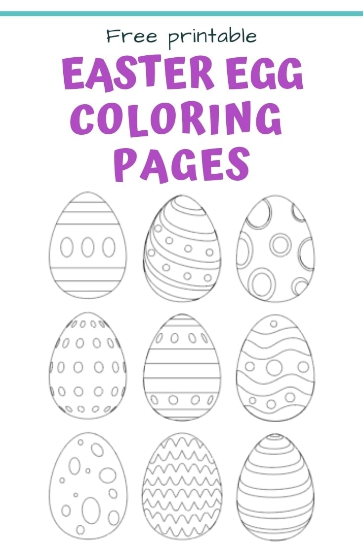 31 Easter Coloring Pages for Adults Printable 23