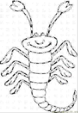 31 Fierce Scorpions Coloring Pages Printable 22