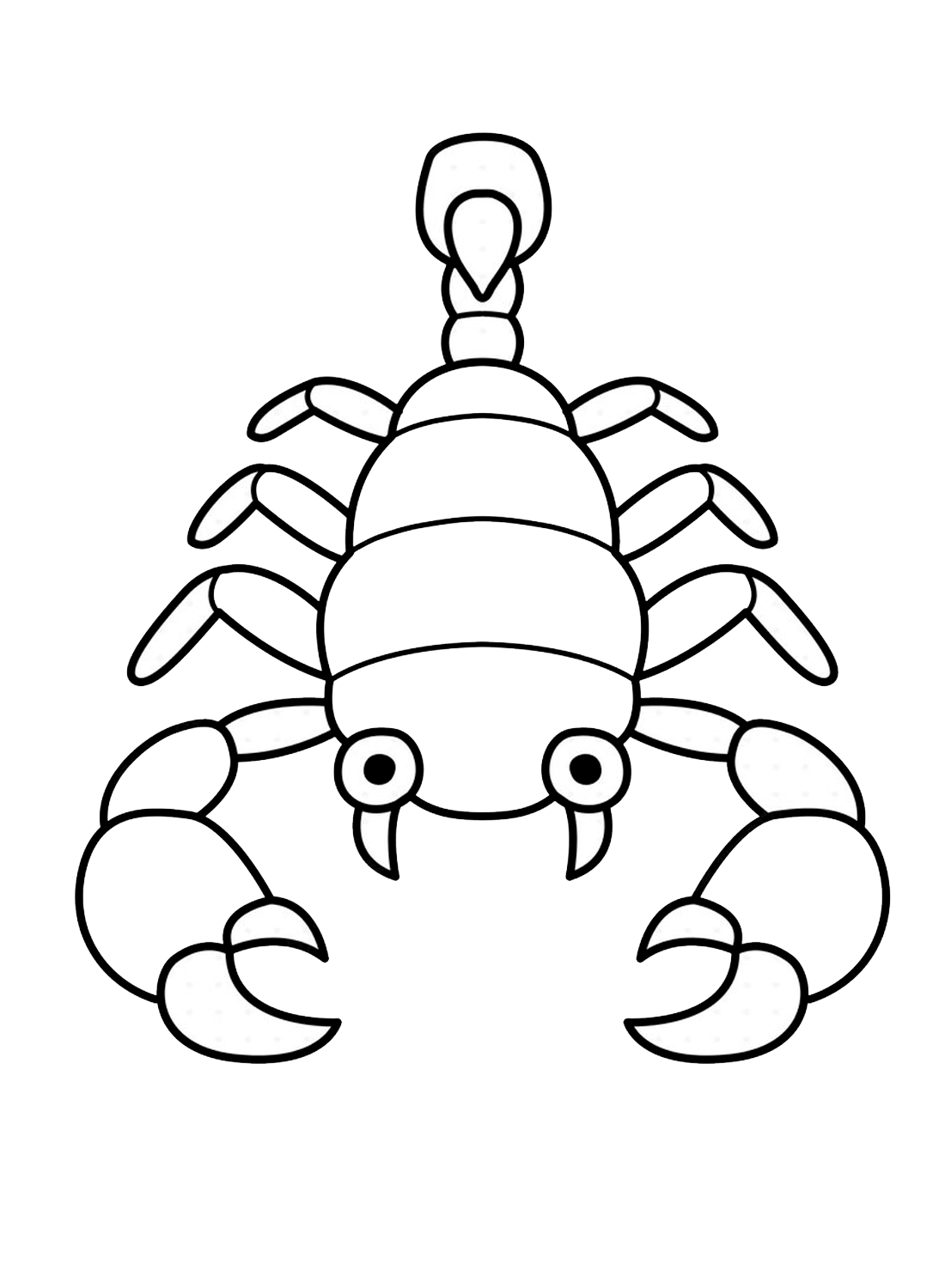 31 Fierce Scorpions Coloring Pages Printable 33