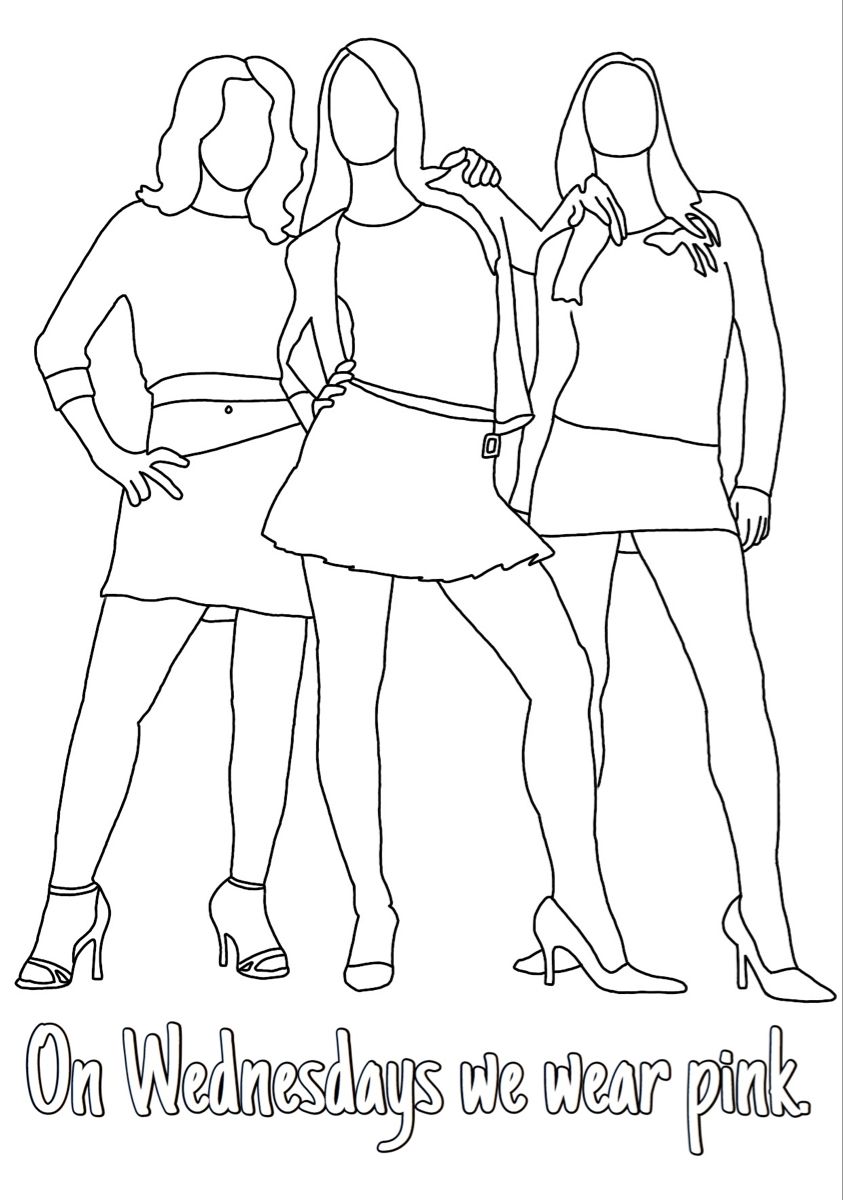 31 Fun Y2K Baddie Coloring Pages Printable 18