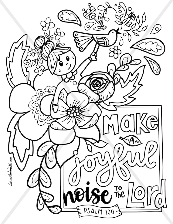 31 Joyful Coloring Pages Free Printable 28