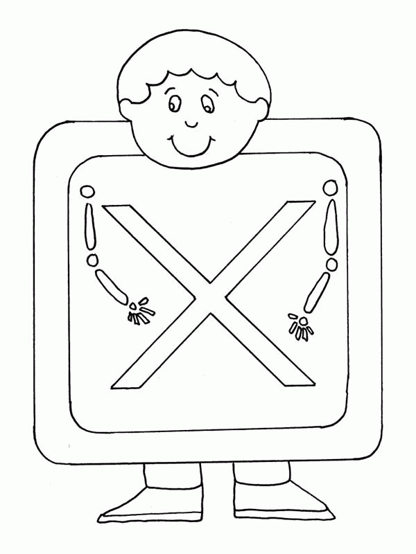 31 Preschool Letter X Coloring Pages Printable 21