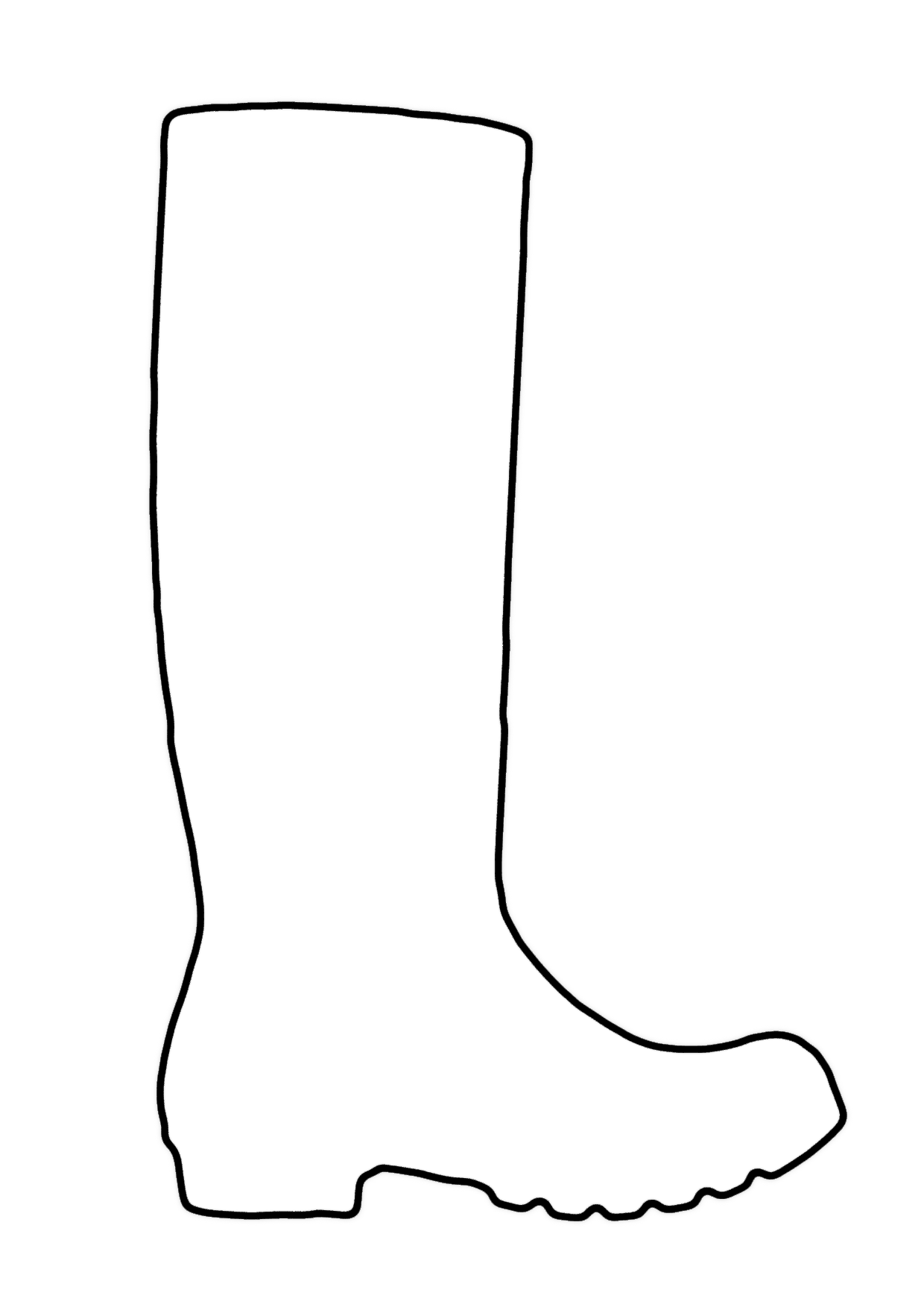 31 Stylish Boots Coloring Pages Printable 13