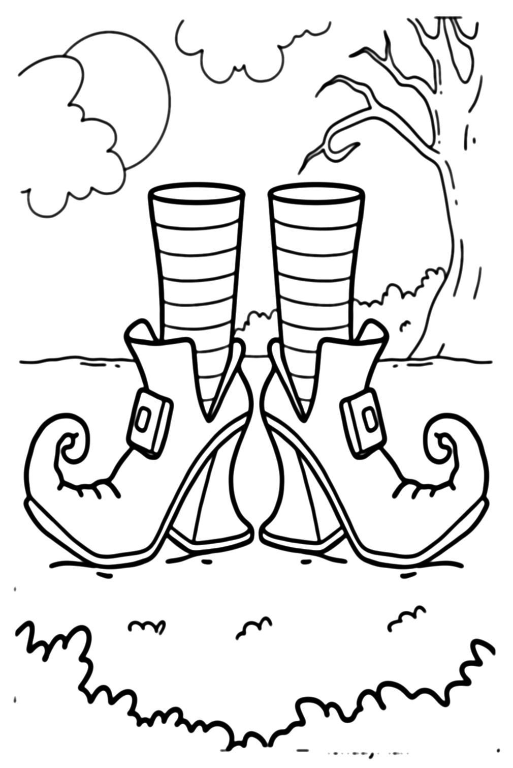 31 Stylish Boots Coloring Pages Printable 22