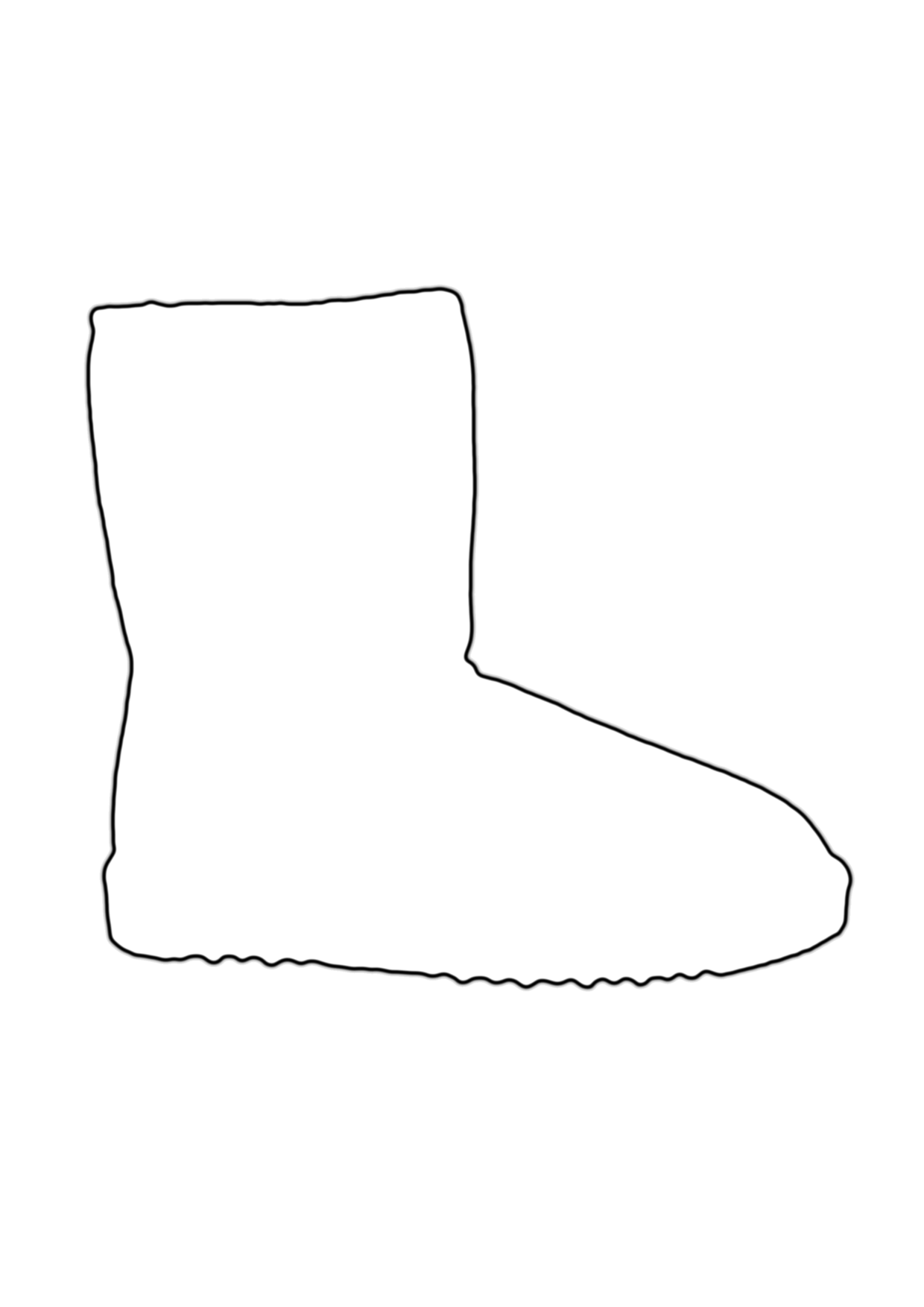 31 Stylish Boots Coloring Pages Printable 35