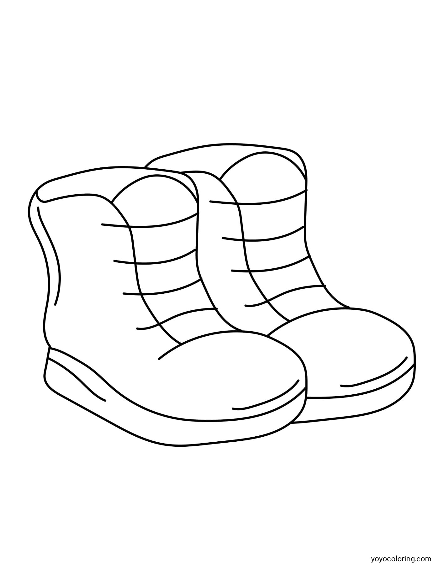 31 Stylish Boots Coloring Pages Printable 8