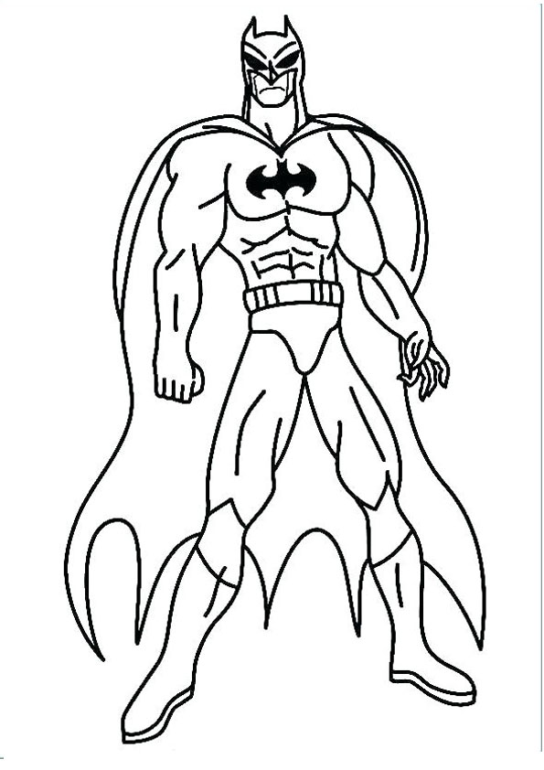 31 Superhero Coloring Pages Printable 15