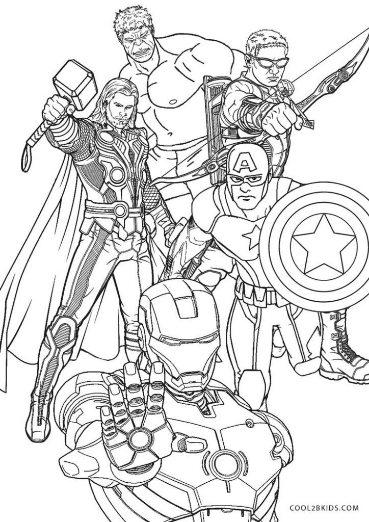 31 Superhero Coloring Pages Printable 19