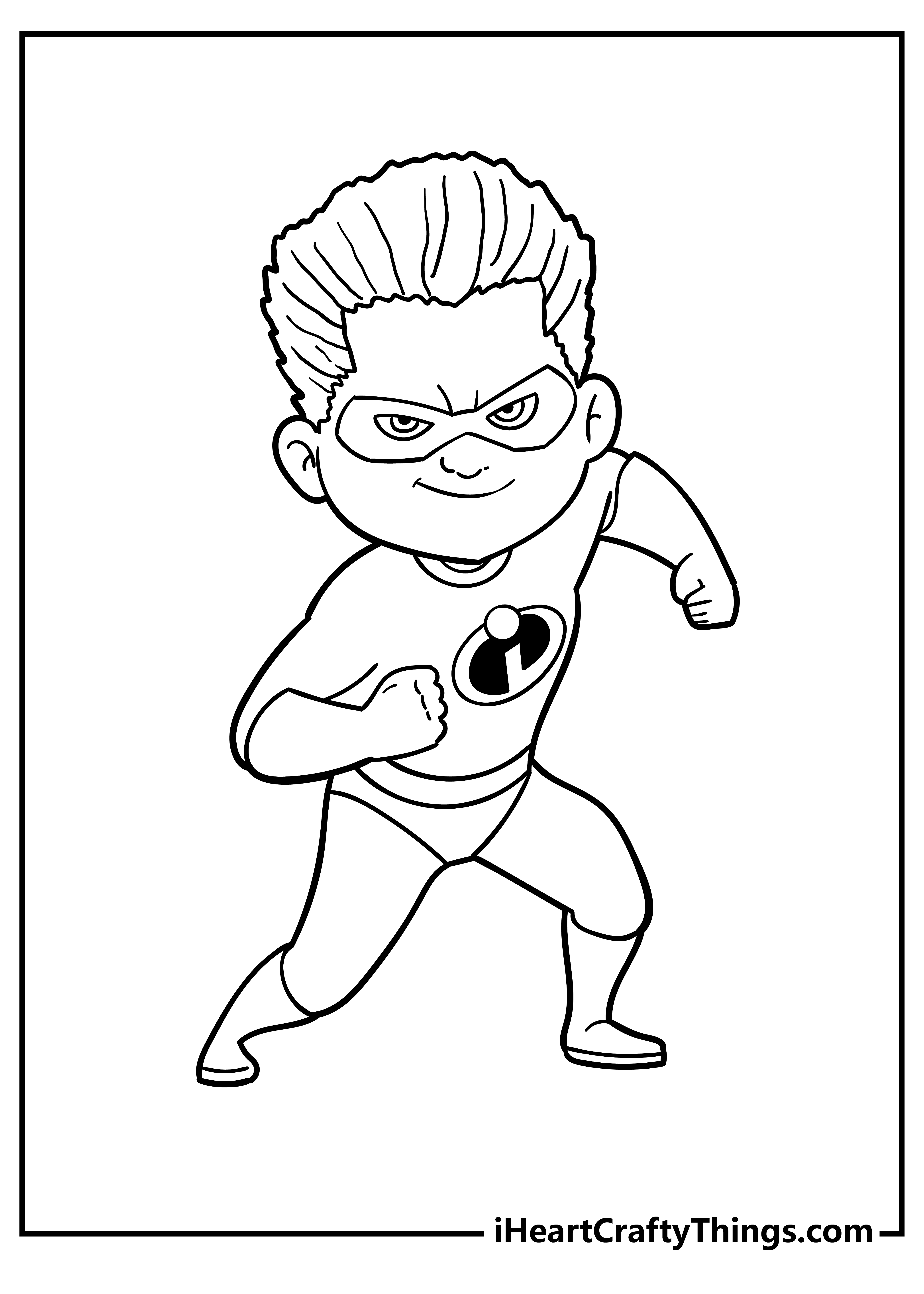 31 Superhero Coloring Pages Printable 22