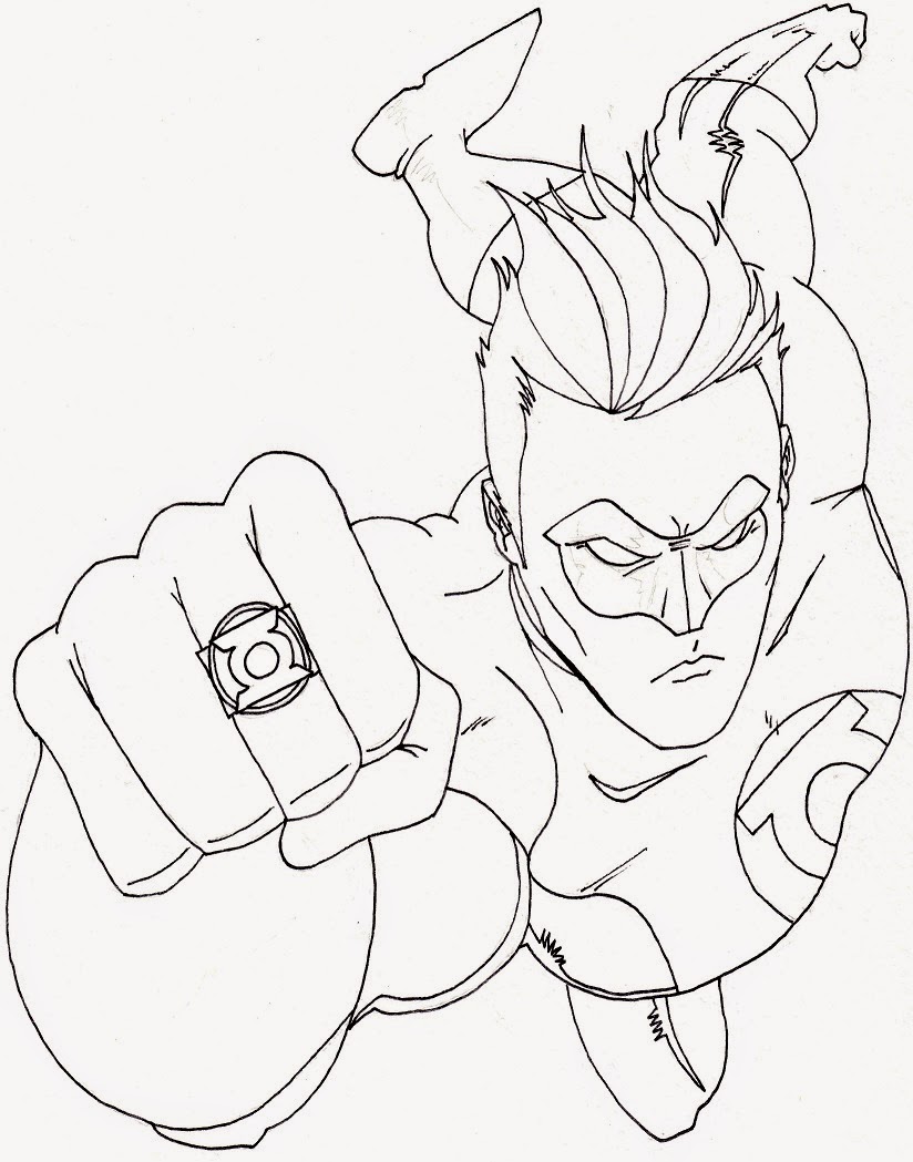 31 Superhero Coloring Pages Printable 34