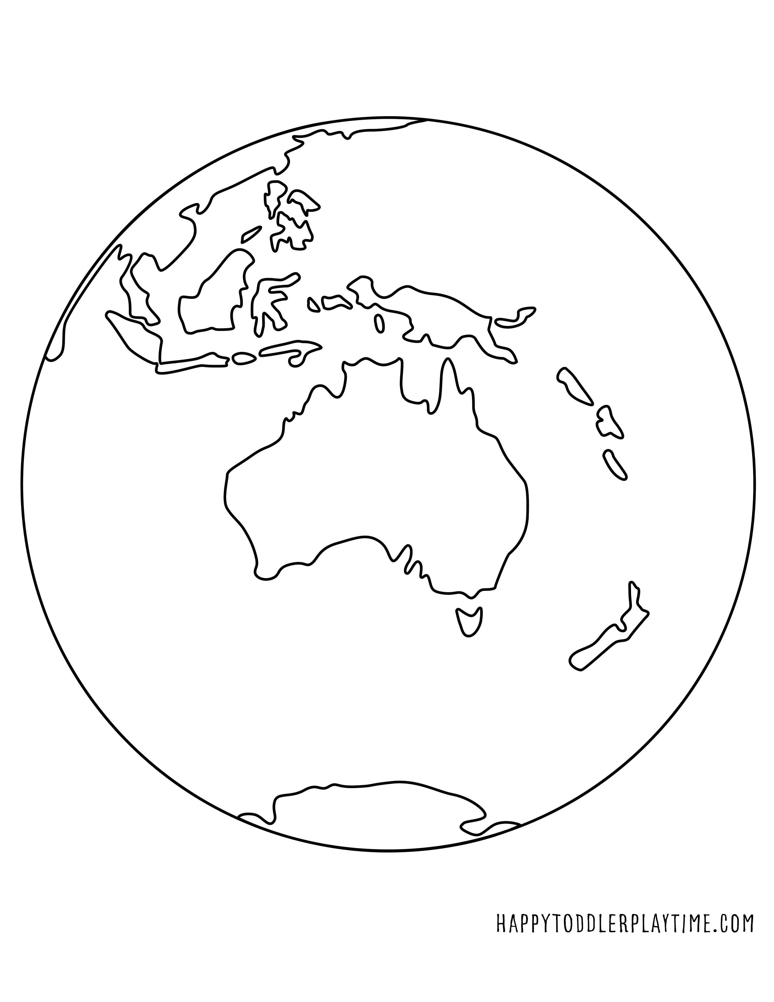 31 Top Globe Coloring Pages Printable 18