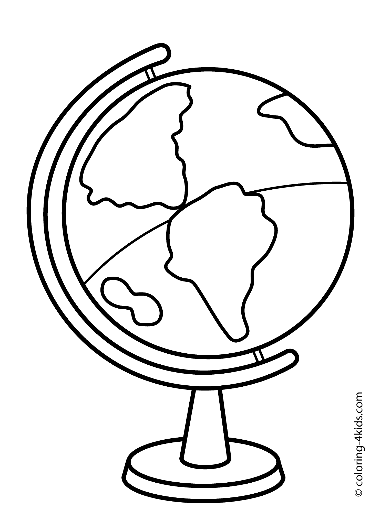 31 Top Globe Coloring Pages Printable 26