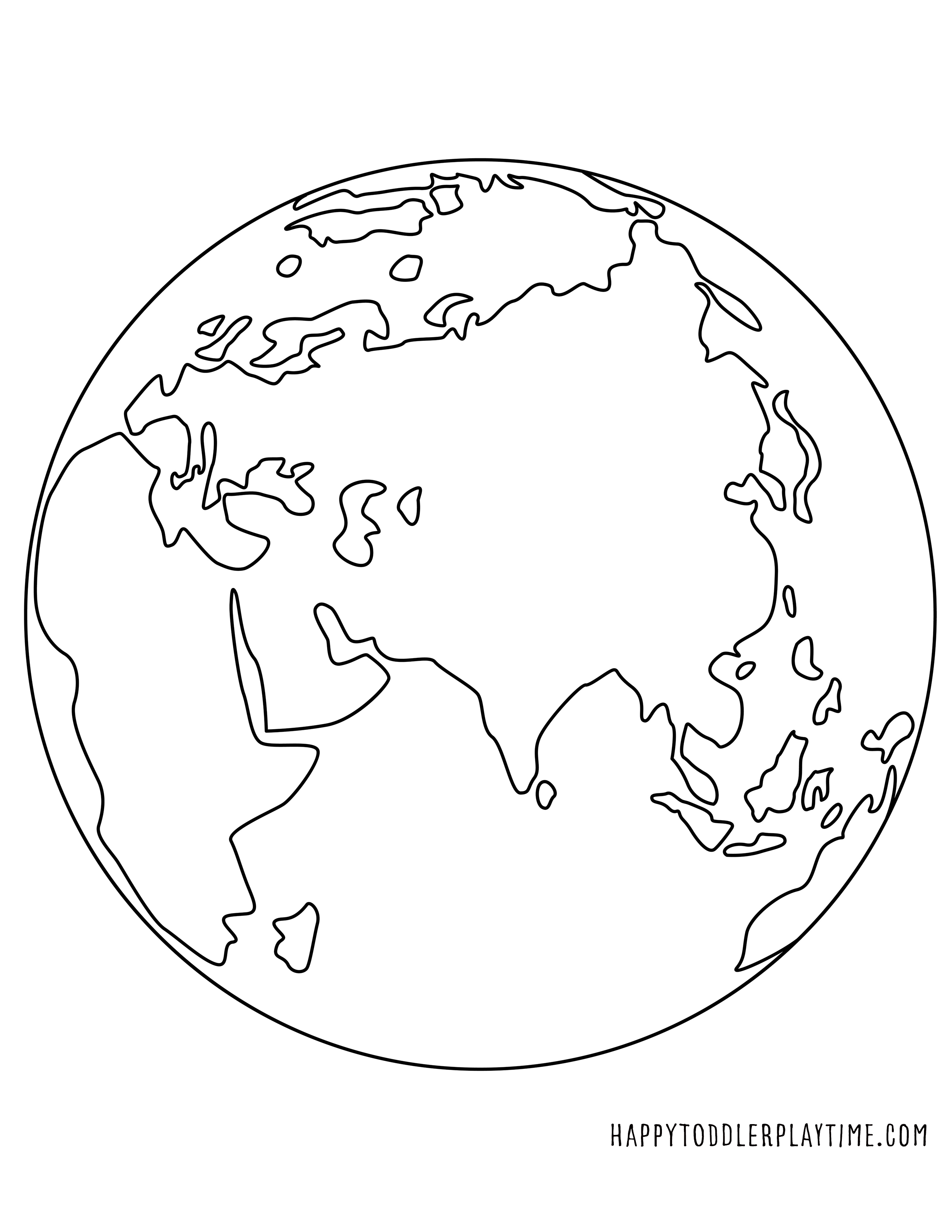 31 Top Globe Coloring Pages Printable 34